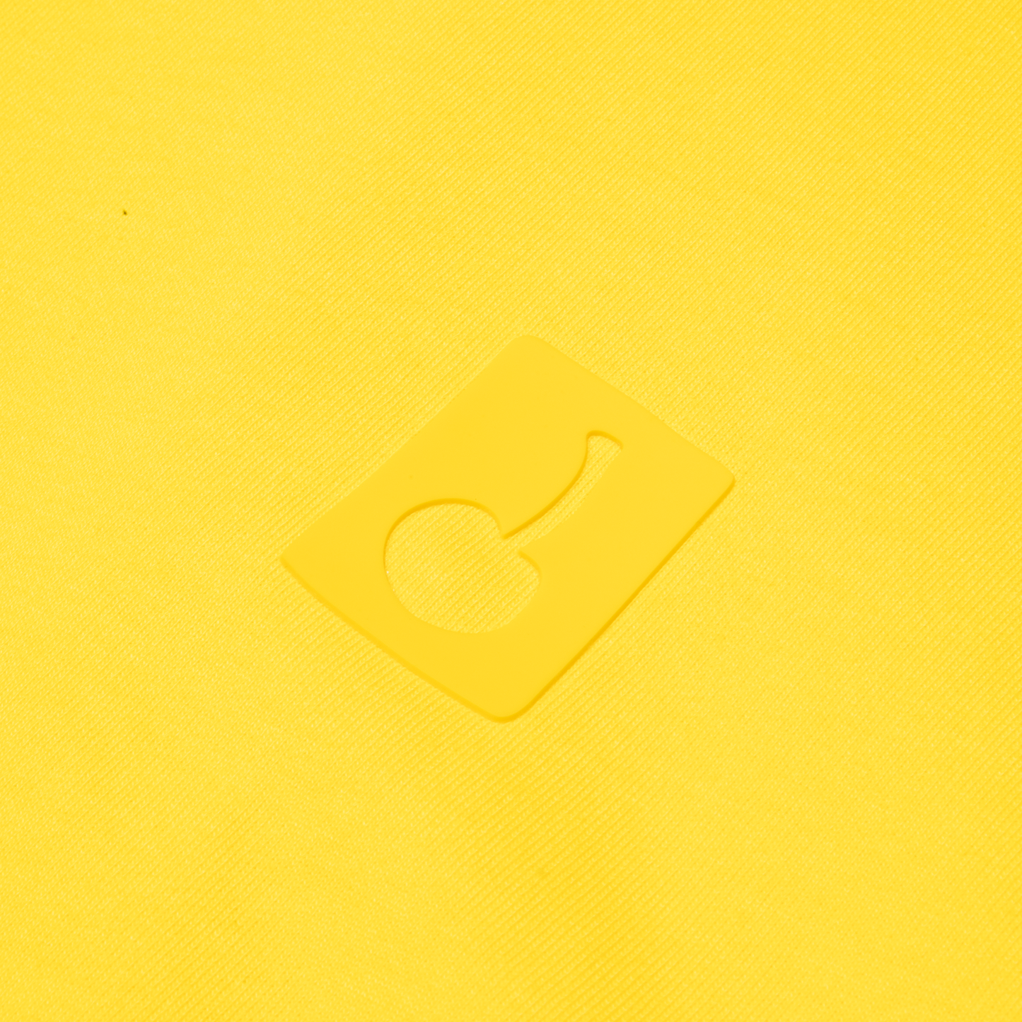 YELLOW CORE CROP TEE