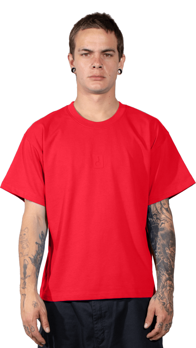 RED CORE CROP TEE - Bloody Sunday