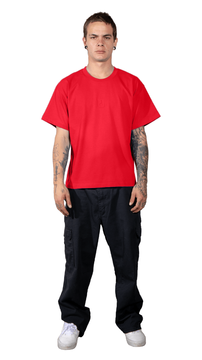 RED CORE CROP TEE - Bloody Sunday