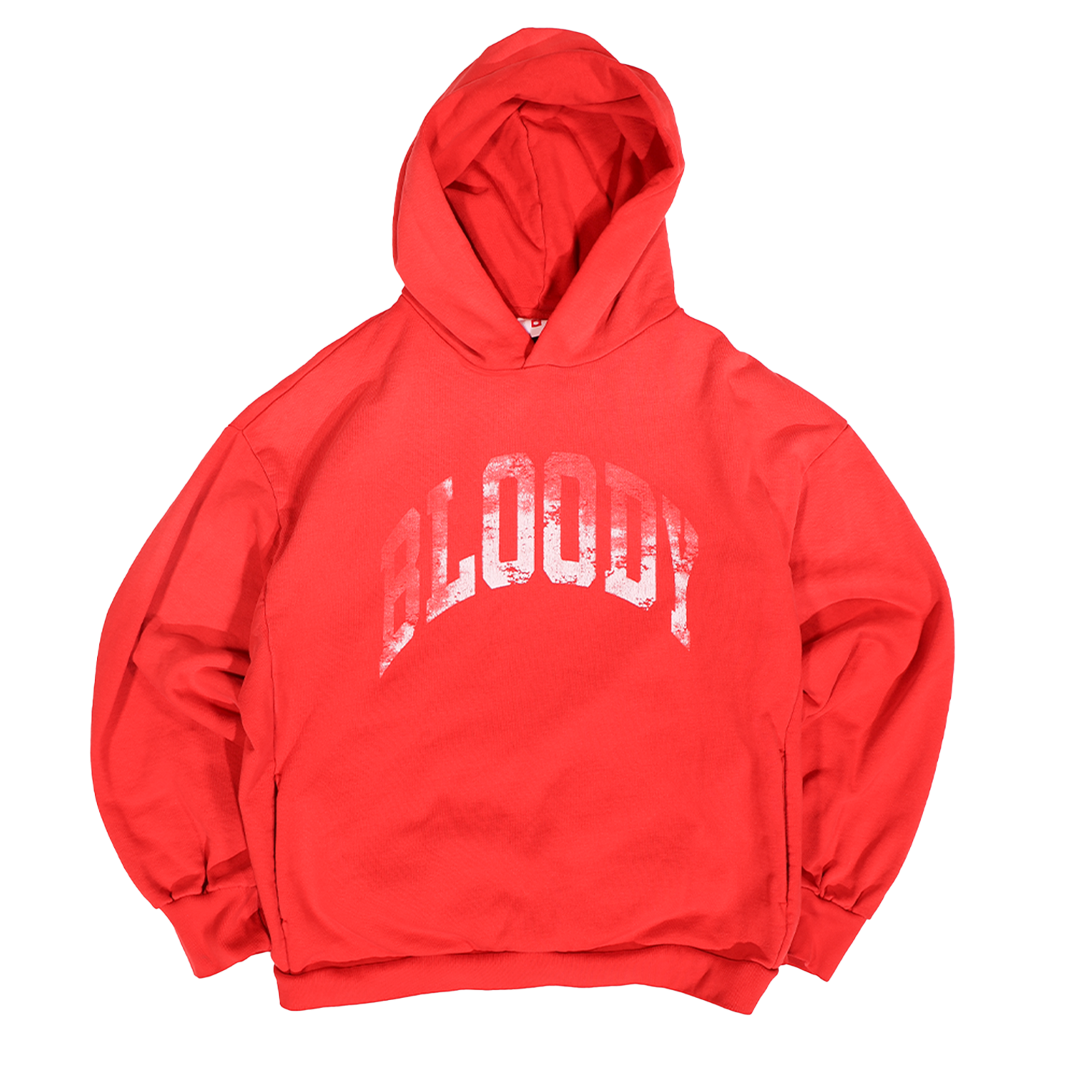 Red fade hoodie on sale