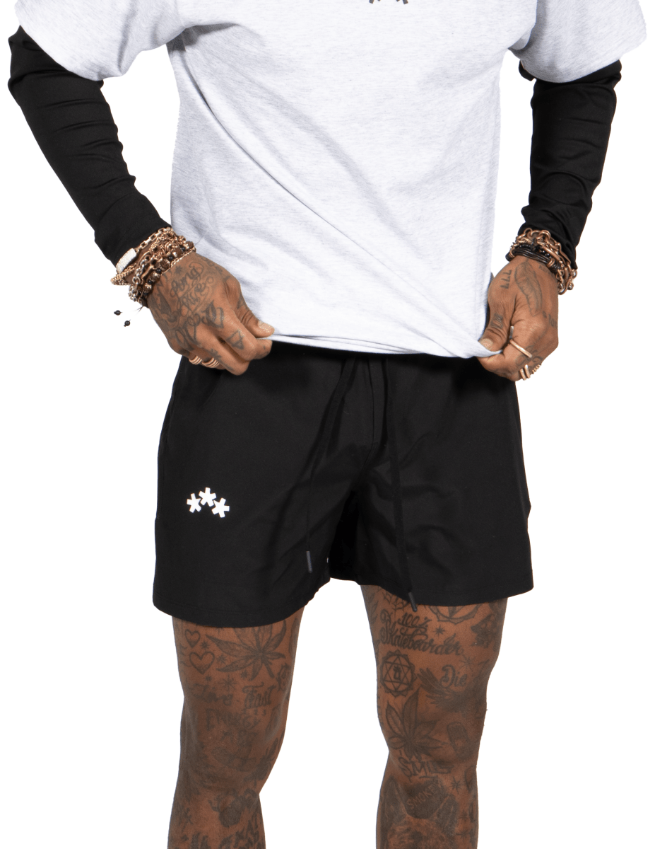 SUNDAY SPORT BLACK SHORTS - Bloody Sunday