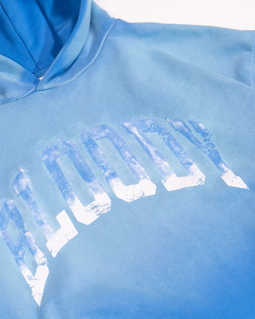 BLUE SUN FADE HOODIE