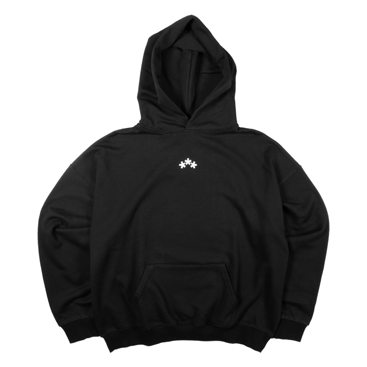 BLACK SS HOODIE