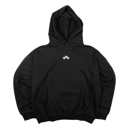 BLACK SS HOODIE