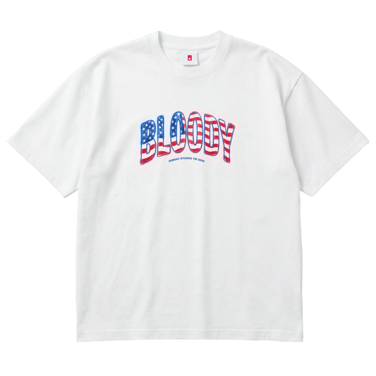 AIRBRUSH AMERICA TEE - Bloody Sunday