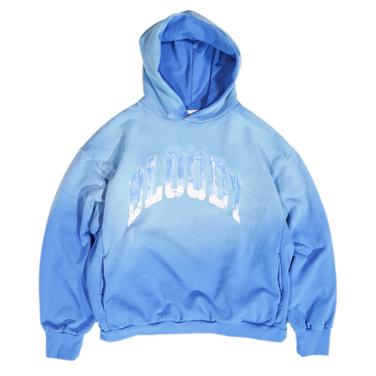 BLUE SUN FADE HOODIE