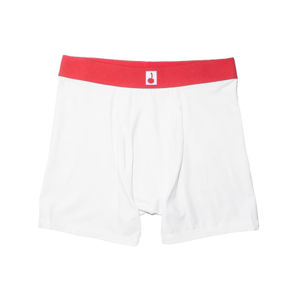 WHITE CORE BOXERS