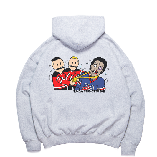 CANADA OLYMPIC HOODIE [HEATHER GREY]