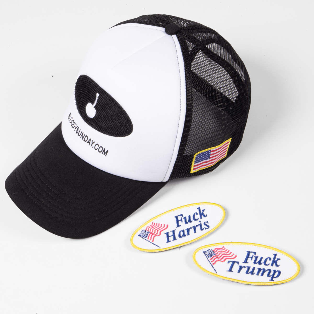 F*CK POLITICS TRUCKER HAT - Bloody Sunday