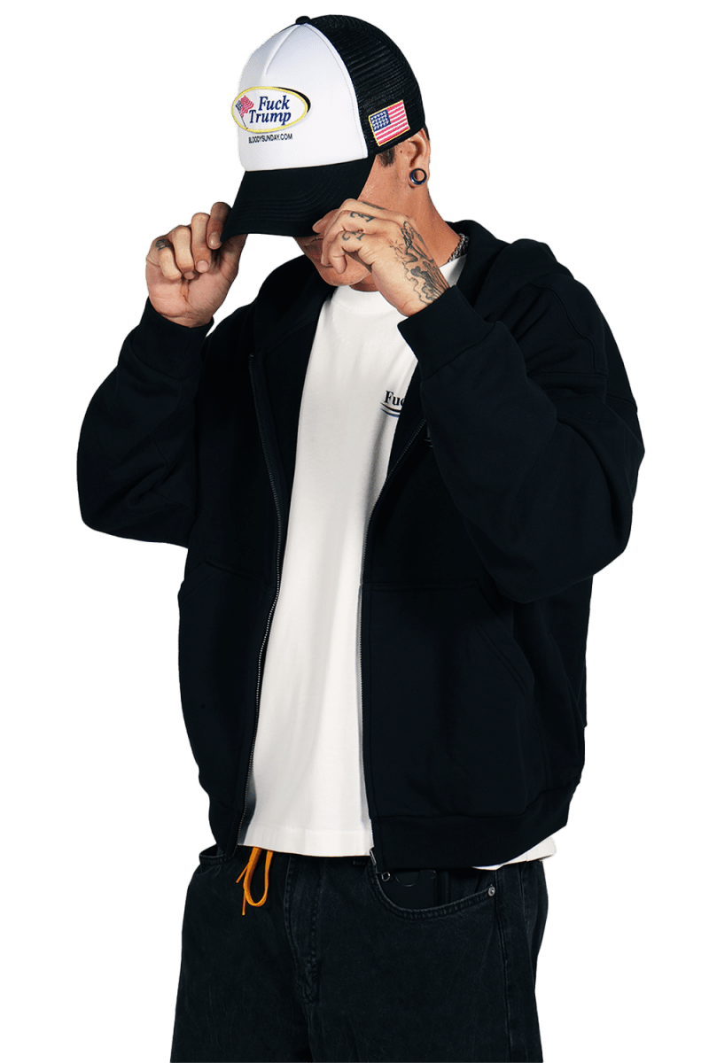 F*CK POLITICS TRUCKER HAT - Bloody Sunday