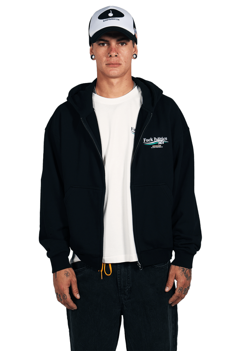 F*CK POLITICS TRUCKER HAT - Bloody Sunday