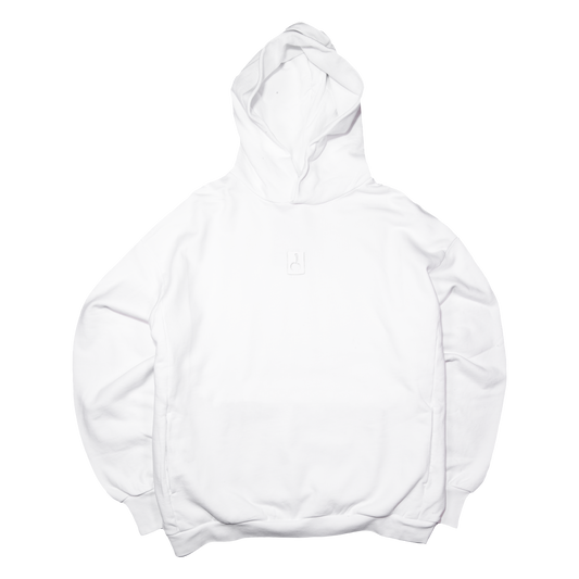 WHITE CORE HOODIE