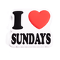 I LOVE SUNDAYS MAGNET - Bloody Sunday
