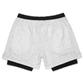 SUNDAY SPORT HEATHER COMPRESSION SHORTS - Bloody Sunday