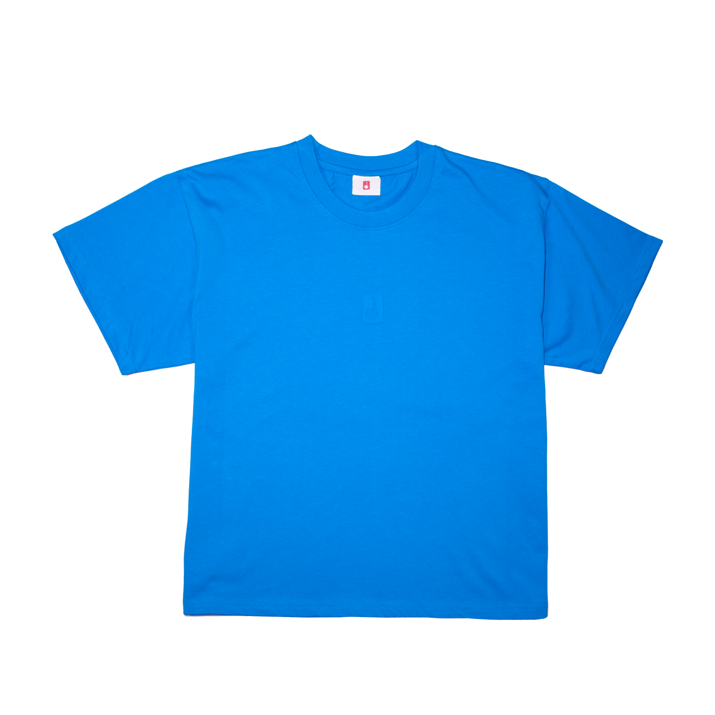 BLUE CORE CROP TEE