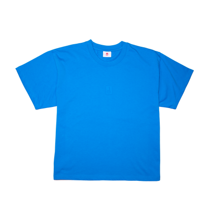 BLUE CORE CROP TEE