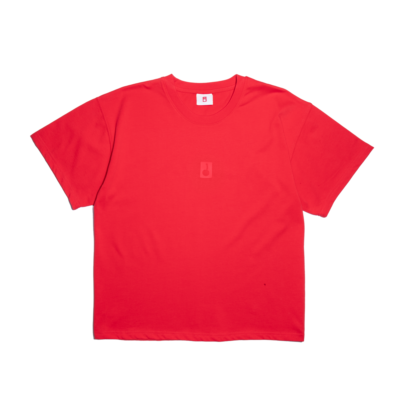 RED CORE CROP TEE