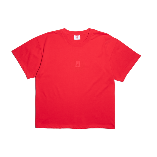 RED CORE CROP TEE