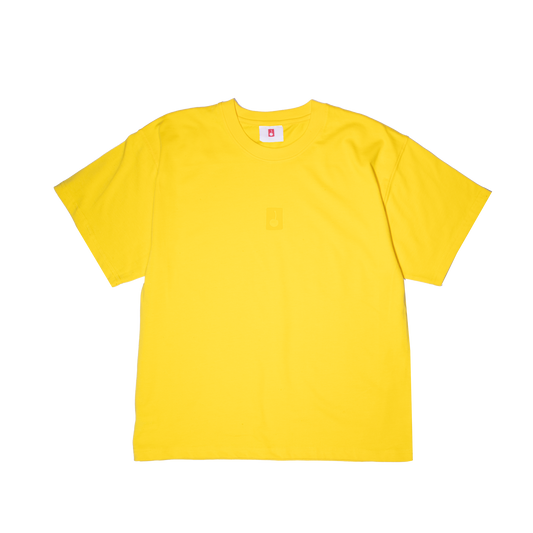 YELLOW CORE CROP TEE