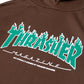 THRASHER HOODIE [BROWN] - Bloody Sunday