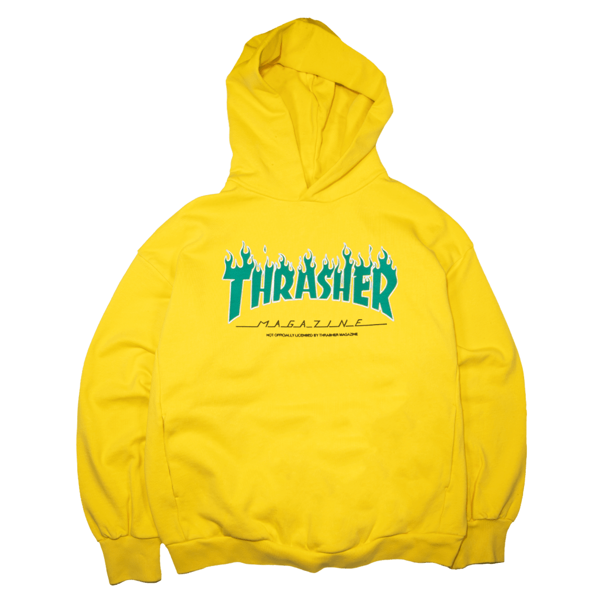 THRASHER HOODIE [YELLOW] - Bloody Sunday