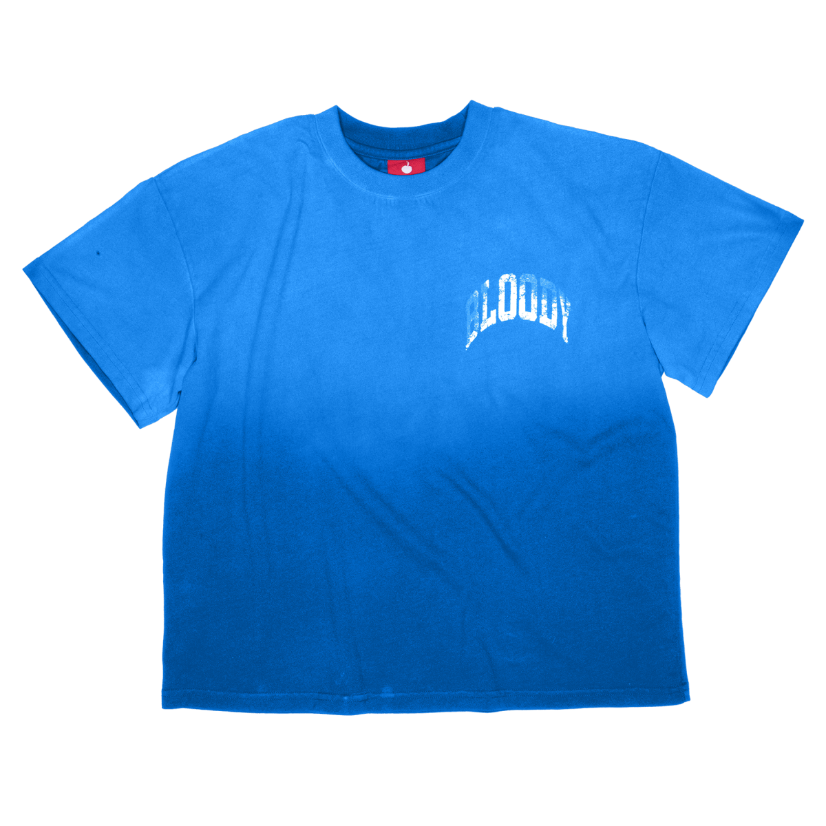 VINTAGE WASH CROP TEE [BLUE] - Bloody Sunday