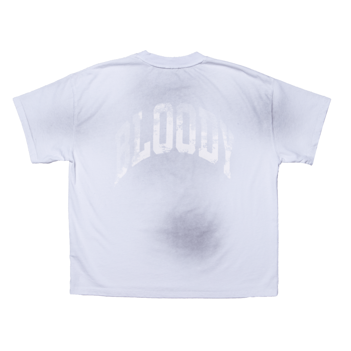 VINTAGE WASH CROP TEE [WHITE] - Bloody Sunday