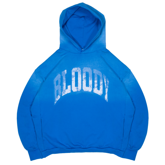 VINTAGE WASH HOODIE [BLUE] - Bloody Sunday