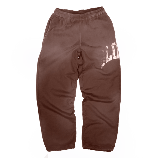 VINTAGE WASH SWEATPANTS [BROWN] - Bloody Sunday